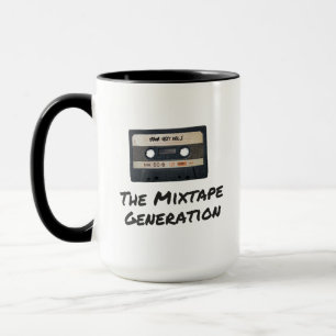 The Mixtape Generation - Retro Cassette Tape Mug