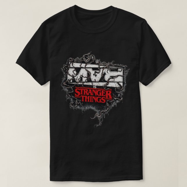 The Miz Stranger Things Crossover T-Shirt (Design Front)