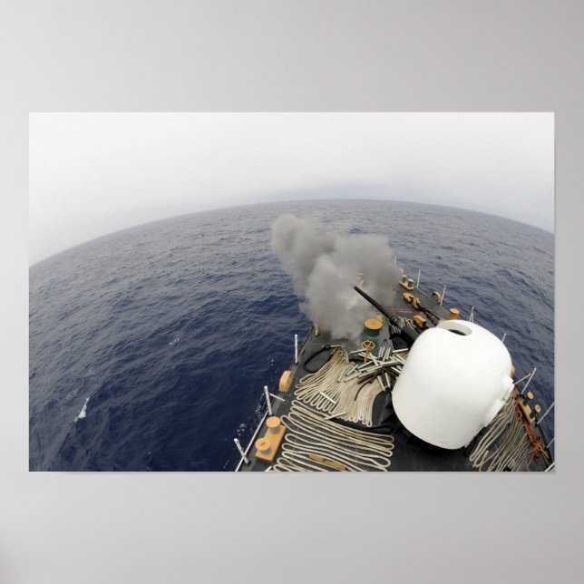 The MK-75 76mm cannon Poster (Front)