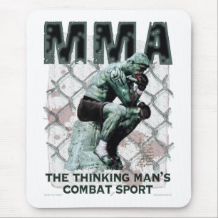 The MMA Thinker Mouse Pad