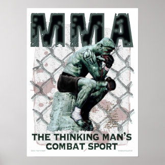The MMA Thinker Poster