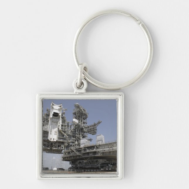 The mobile launcher platform is being moved key ring (Front)