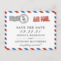 The Modern Airmail Wedding Collection