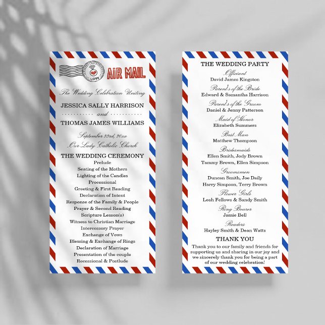 The Modern Airmail Wedding Collection Program (Creator Uploaded)