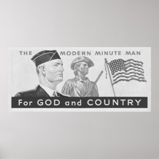 The Modern Minute Man 1941 Poster