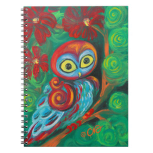 The Modern Painting Owl Notebook