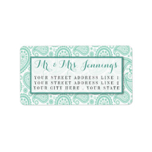 The Modern Paisley Wedding Collection - Green Label