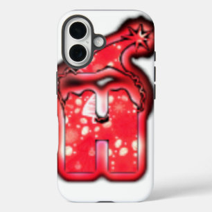 The Modern Santa Hat Collection. iPhone 16 Case