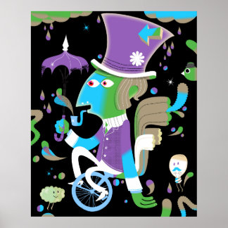 The Modern Velocipede Poster