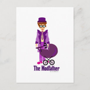 The Modfather! Postcard