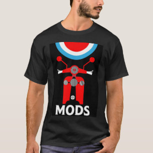 The Mods - Mods And Rockers - British Music T-Shir T-Shirt