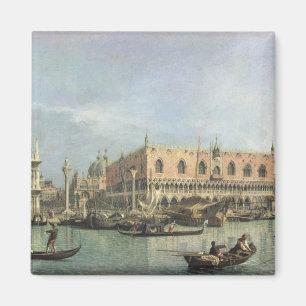 The Molo and the Piazzetta San Marco, Venice (oil Magnet