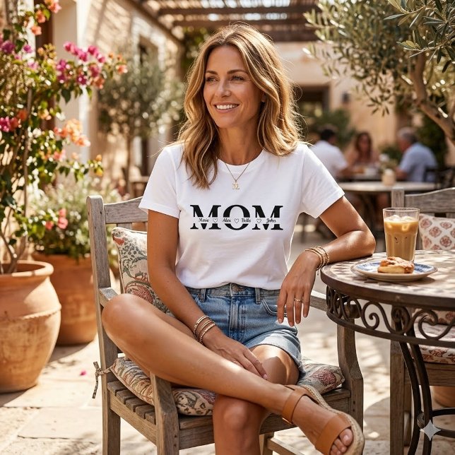 The MOM Signature: Personalised Name Tee (Creator Uploaded)