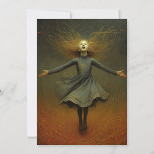 The Moment She Rose Holiday Card