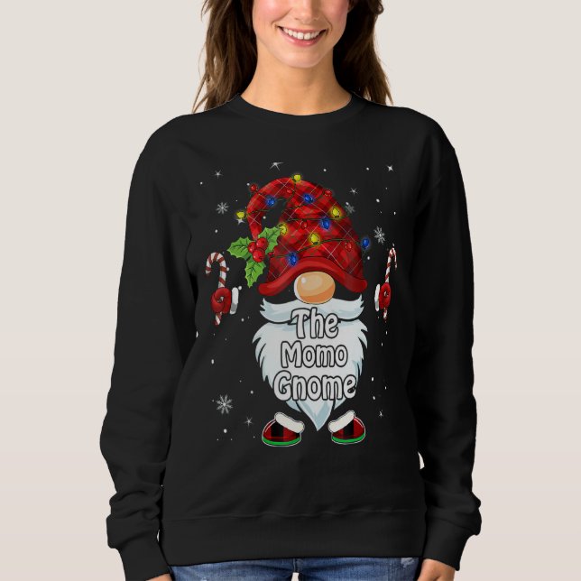 The Momo Gnome Christmas Matching Family Sweatshirt (Front)