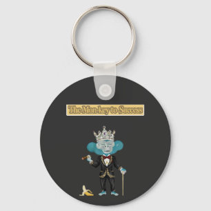 The Mon-key To success gift Key Ring