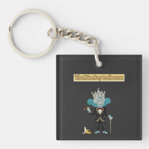 The Mon-key To success gift Key Ring