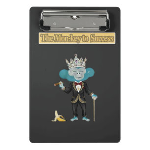 The Mon-key To success gift Mini Clipboard