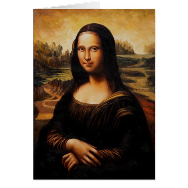 The Mona Lisa by Leonardo Da Vinci (Front)