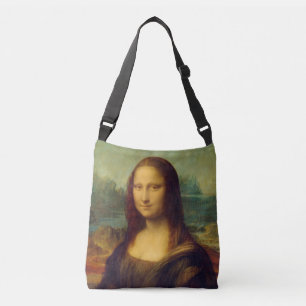 The Mona Lisa By Leonardo Da Vinci Crossbody Bag