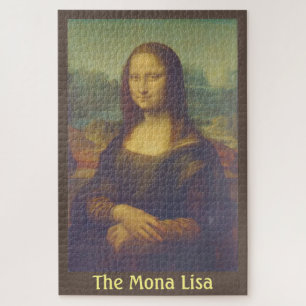 The Mona Lisa by Leonardo Da Vinci Fine Art Jigsaw Puzzle