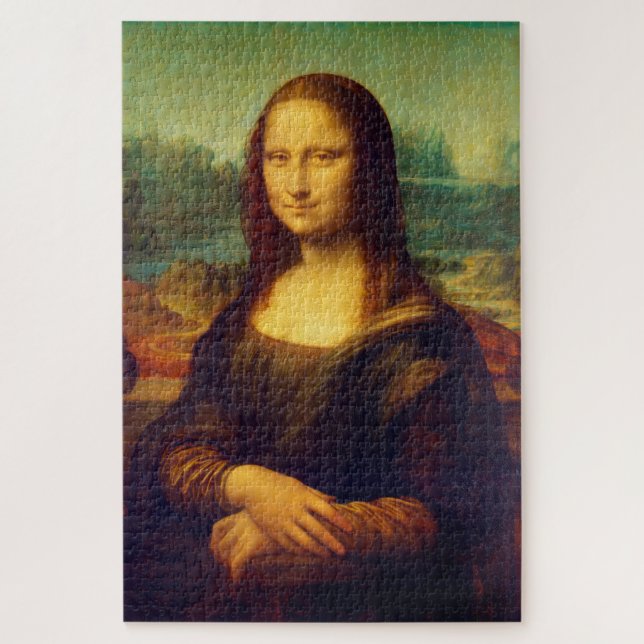 The Mona Lisa by Leonardo Da Vinci Jigsaw Puzzle (Vertical)