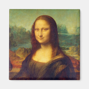 The Mona Lisa by Leonardo Da Vinci Magnet