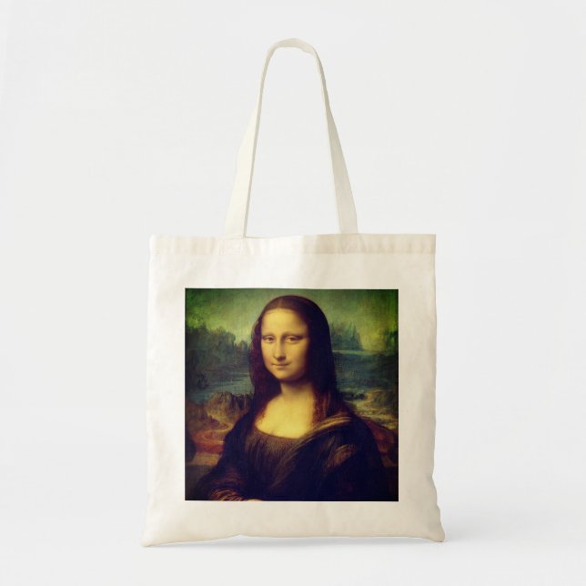 The Mona Lisa By Leonardo Da Vinci Tote Bag (Front)