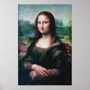 The Mona Lisa La Joconde La Gioconda by Da Vinci Poster