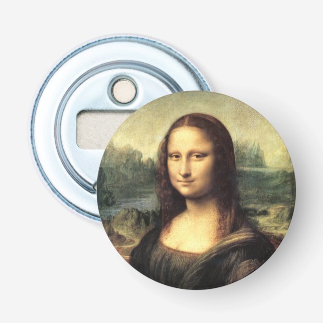 The Mona Lisa Leonardo da Vinci       Bottle Opener (Front)