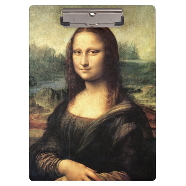 The Mona Lisa Leonardo da Vinci    Clipboard (Front)