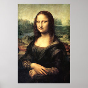 The Mona Lisa Leonardo da Vinci Poster