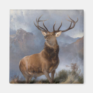 The Monarch of the Glen (Wild Stag) (by Landseer) Magnet