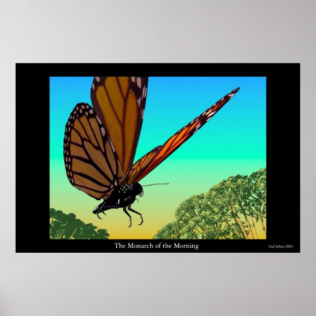 The Monarch of the Morning Poster (Front)