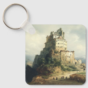 The Monastery of San Michele, Italy Key Ring