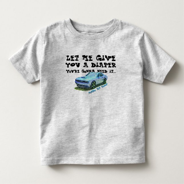 The MONDO T - The TOT Rod Toddler T-Shirt (Front)