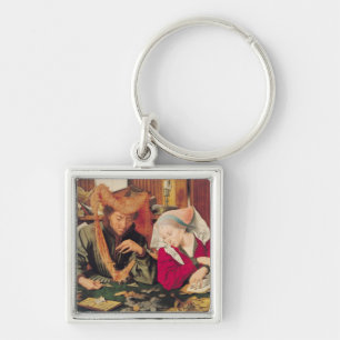 The Money Changer and his Wife, 1539 Key Ring