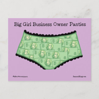 The Moneypants BGBOP's. Postcard
