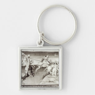 The Mongol leader, Hulagu, khan of the Ilkhanate Key Ring