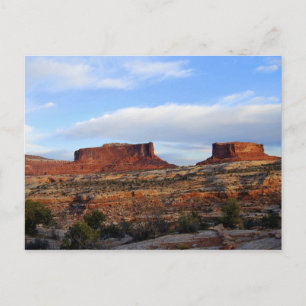 The Monitor and the Merrimack Buttes, Utah Postcard