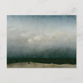 The Monk by the Sea by Caspar David Friedrich Postcard