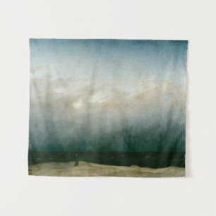 The Monk by the Sea by Caspar David Friedrich Tapestry
