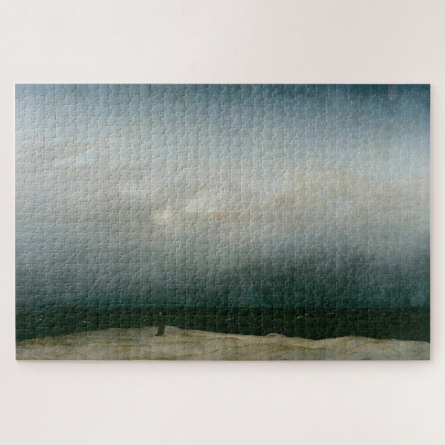 The Monk by the Sea: Caspar David Friedrich Jigsaw Puzzle (Horizontal)