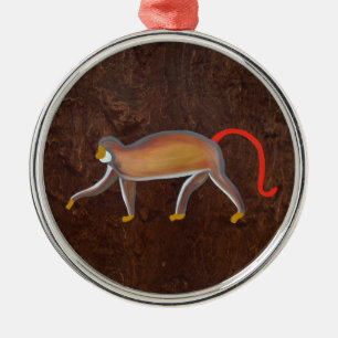 The Monkey 2009 Metal Ornament