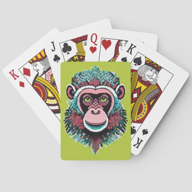 the Monkey King Playing Cards (Back)