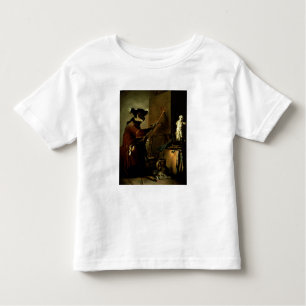 The Monkey Painter, 1740 (oil on canvas) Toddler T-Shirt