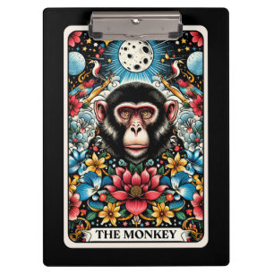 The Monkey Tarot Card Clipboard
