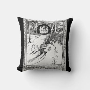 The Monkeys Admired It Greatly Cushion