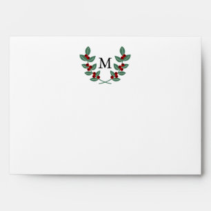 The Monogram Berry Bush Wedding Collection Envelopes