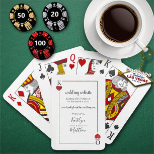 The Monogram Playing Card Wedding Collection